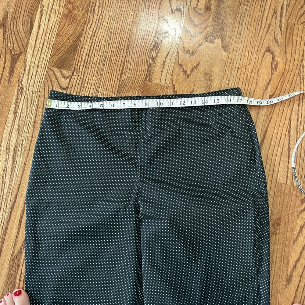 Talbots Black and White Polka Dot Trousers - Picture 9 of 9